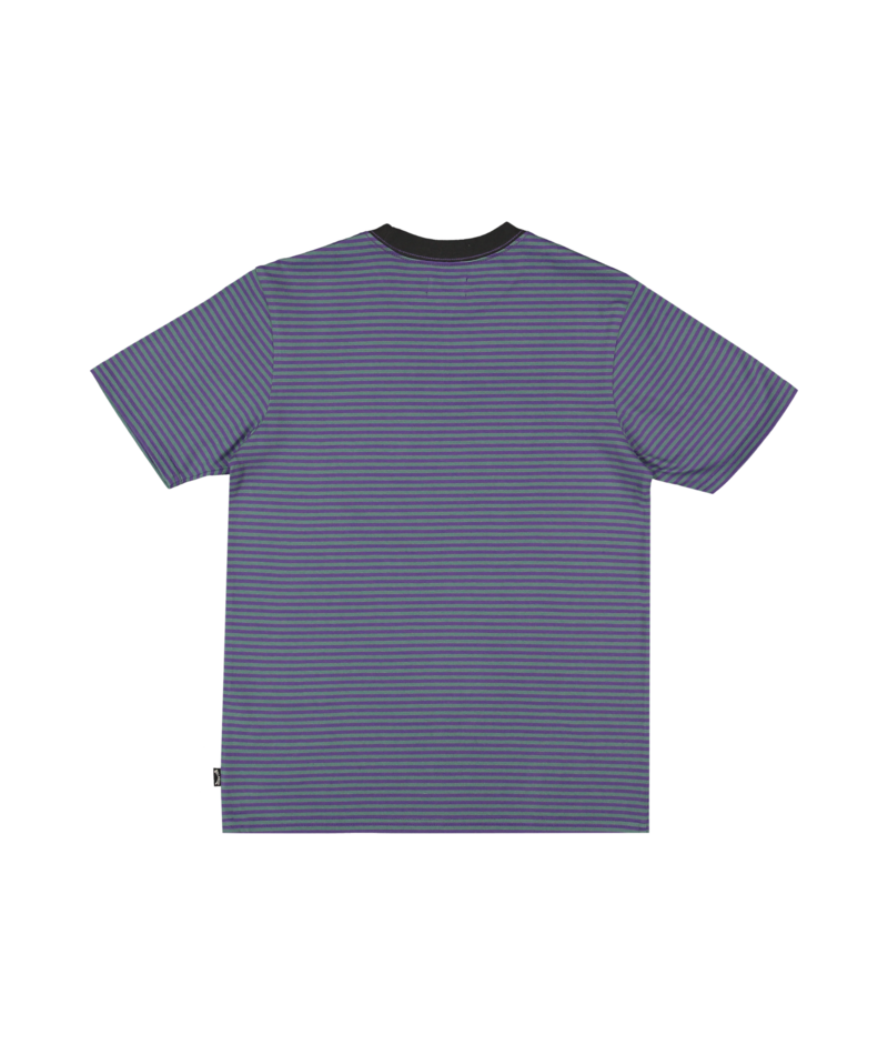 Billabong Boys Absense Stripe Ss in PURPLE