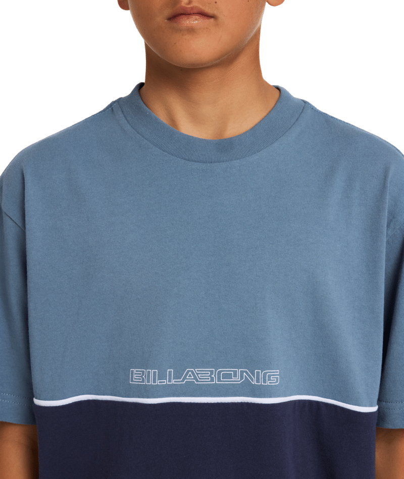 Billabong Boys Spec Legacy Ss in CLOUD BLUE