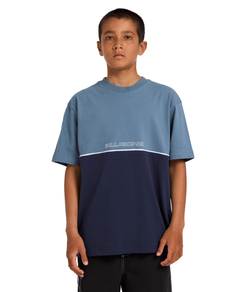 Billabong Boys Spec Legacy Ss in CLOUD BLUE