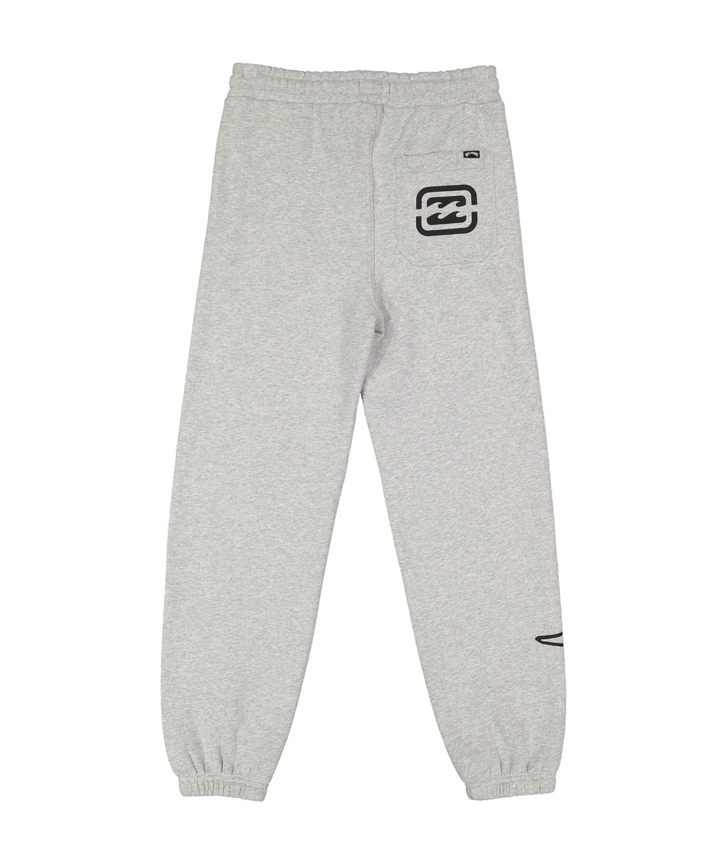 Billabong Trucker Trackpant in LIGHT GREY HEATHER