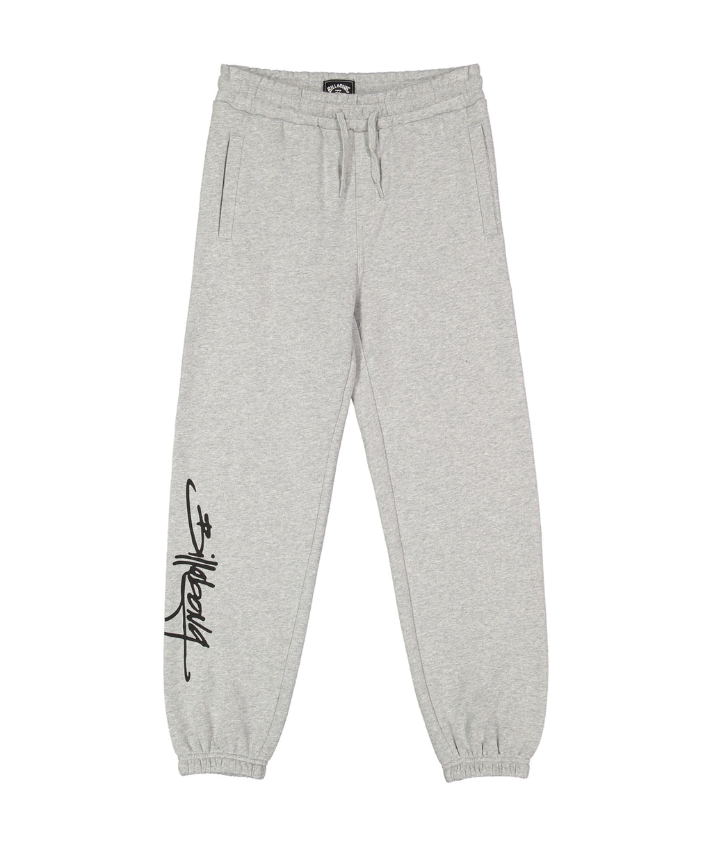 Billabong Trucker Trackpant in LIGHT GREY HEATHER
