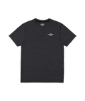 Billabong Boys Diamond Shoreline Lf Ss in BLACK HEATHER