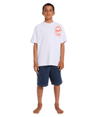 Billabong Boys Spec Blast Ss in WHITE