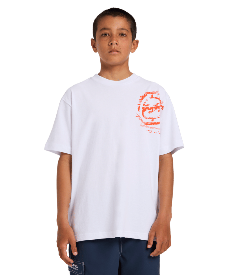 Billabong Boys Spec Blast Ss in WHITE