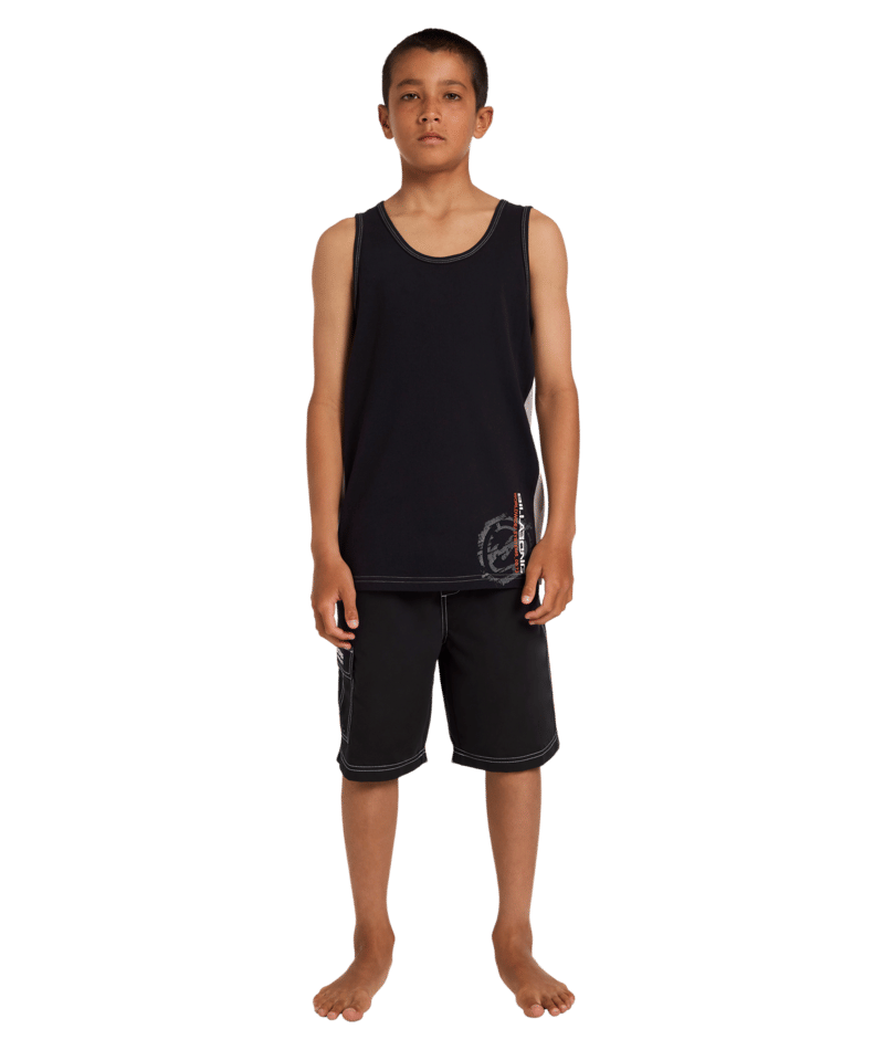 Billabong Boys Spec Blast Tank in OFF BLACK