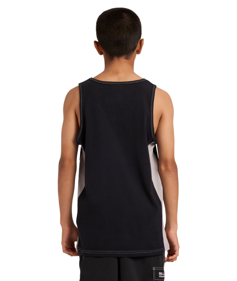 Billabong Boys Spec Blast Tank in OFF BLACK