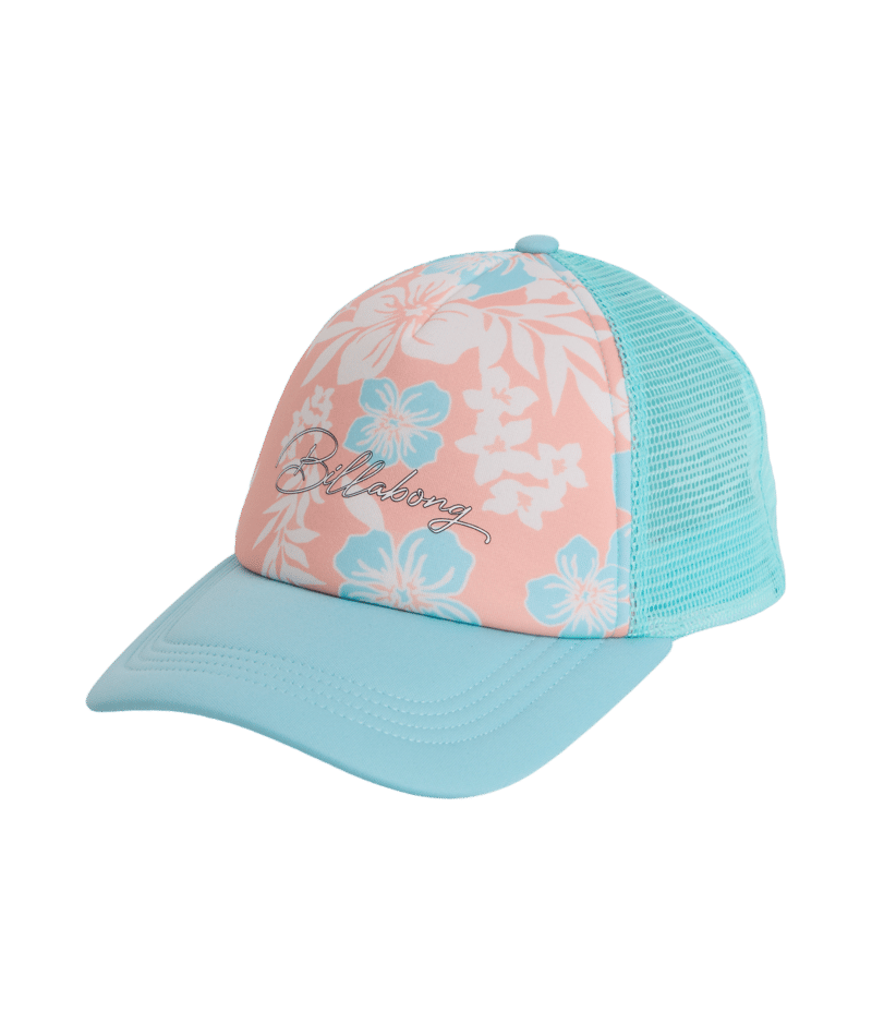 Billabong Hibiscus Haze Trucker in SOFT PEACH