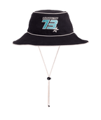 Billabong Billa Star Bucket Hat in BLACK PEBBLE 2