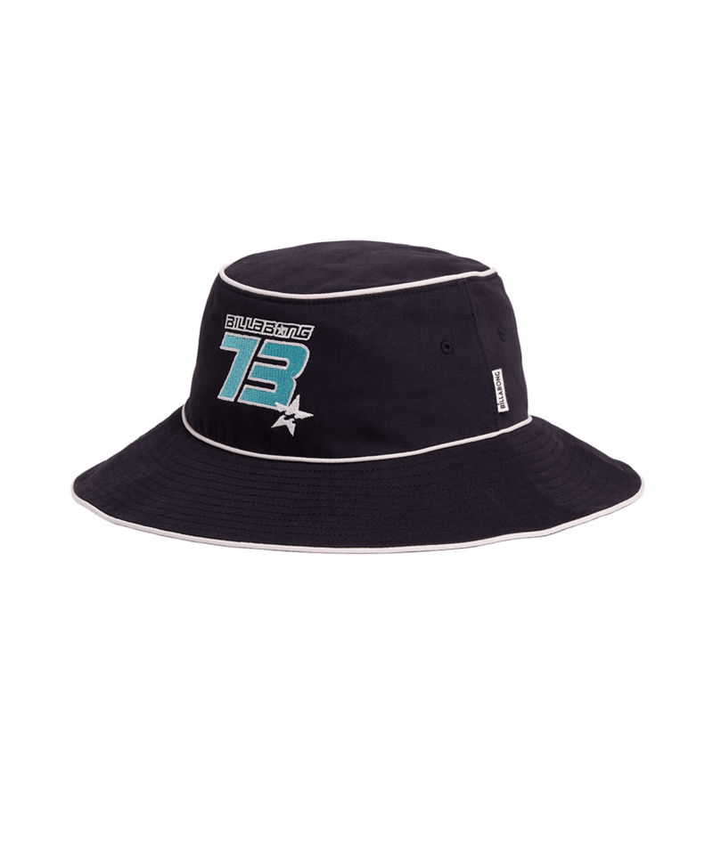 Billabong Billa Star Bucket Hat in BLACK PEBBLE 2