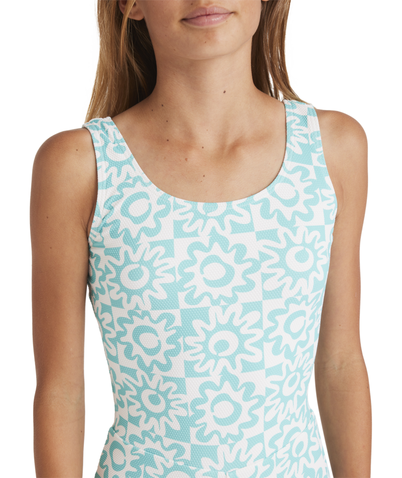 Billabong Lost On You Retro Surf Suit in MISTY BLUE