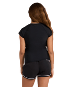 Billabong Bloom Crush Ss Sunshirt in BLACK