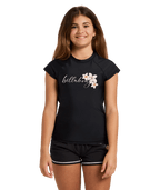 Billabong Bloom Crush Ss Sunshirt in BLACK
