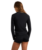 Billabong Saltwater Soul Ls Rashguard in BLACK PEBBLE