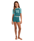Billabong Billa Star Rashguard Set in EVERGREEN