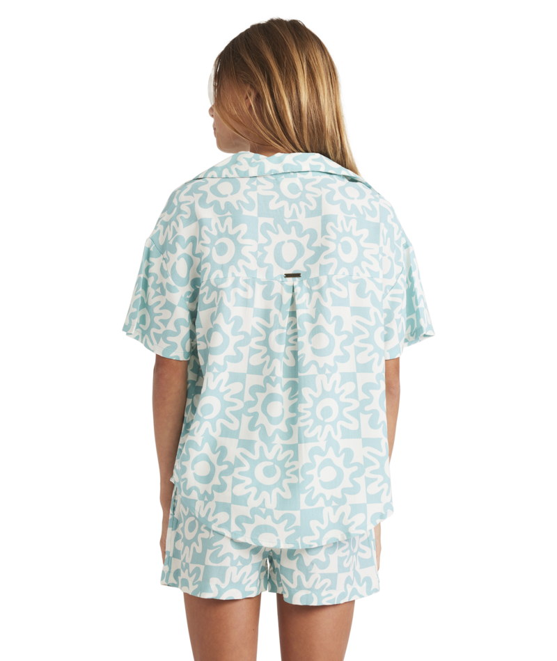 Billabong Lost On You Shirt in MISTY BLUE