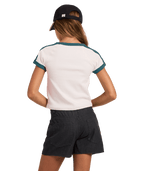 Billabong Saltwater Soul Tee in SALT CRYSTAL