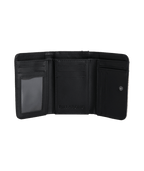 Billabong Starsurfer Trifold Wallet in BLACK PEBBLE