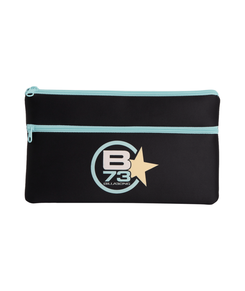 Billabong Starsurfer Lrg Pencil Case in BLACK PEBBLE
