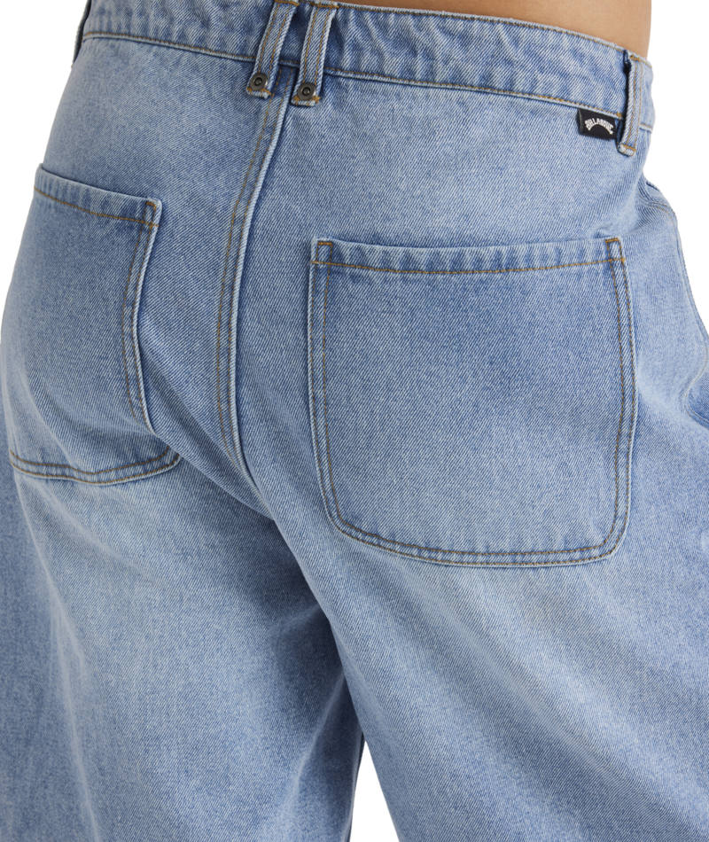 Billabong Stevie Short in FADED INDIGO FRAY