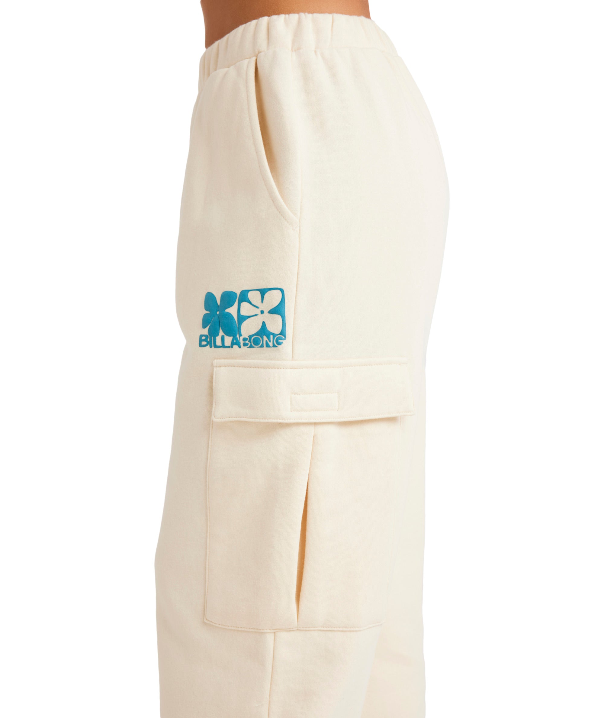 Billabong Lucky You Trackpant in SALT CRYSTAL