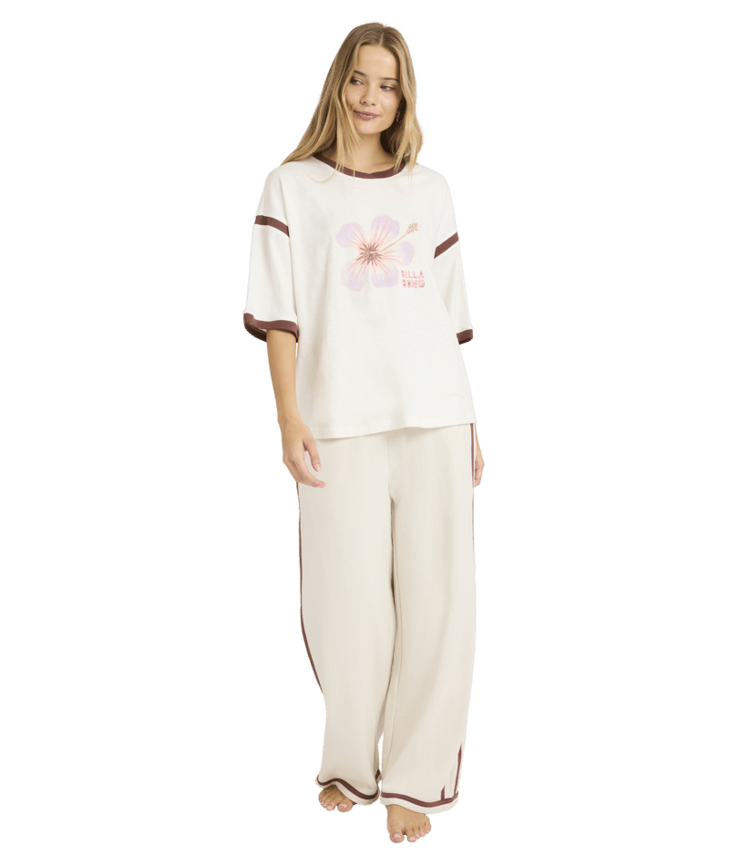 Billabong Back To It Trackpant in SALT CRYSTAL