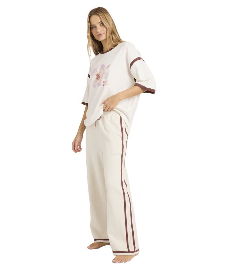 Billabong Back To It Trackpant in SALT CRYSTAL