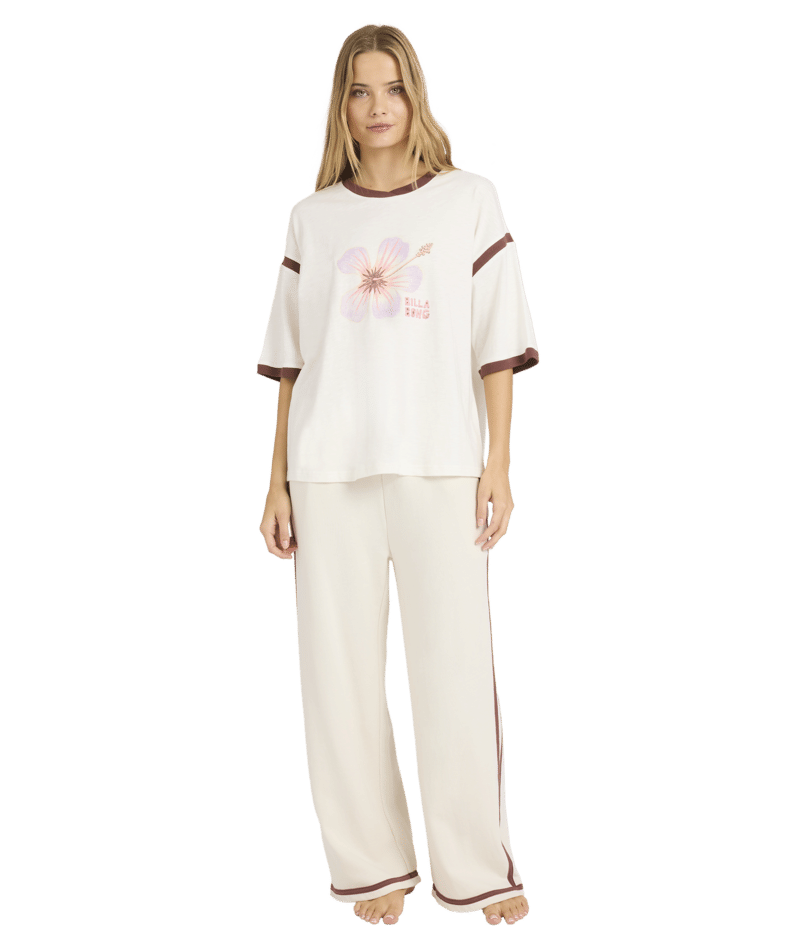 Billabong Back To It Trackpant in SALT CRYSTAL