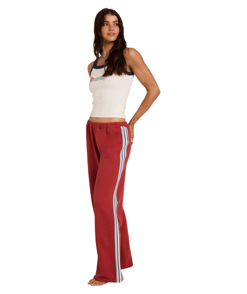 Billabong Since 73 Culture Trackpant in RED CRUSH