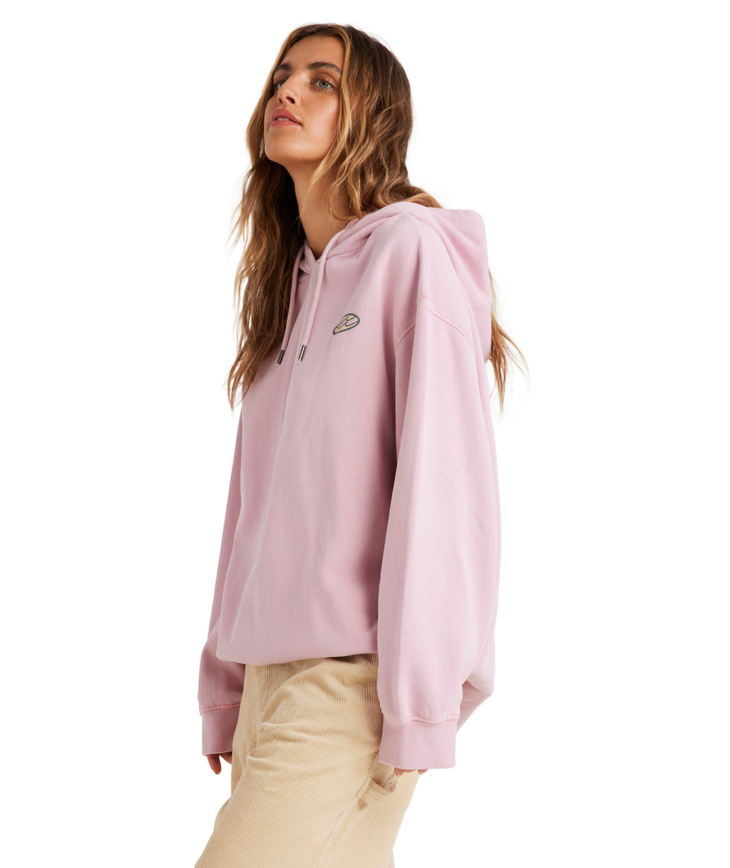 Billabong Beach Tour Hoodie in CHALK PINK