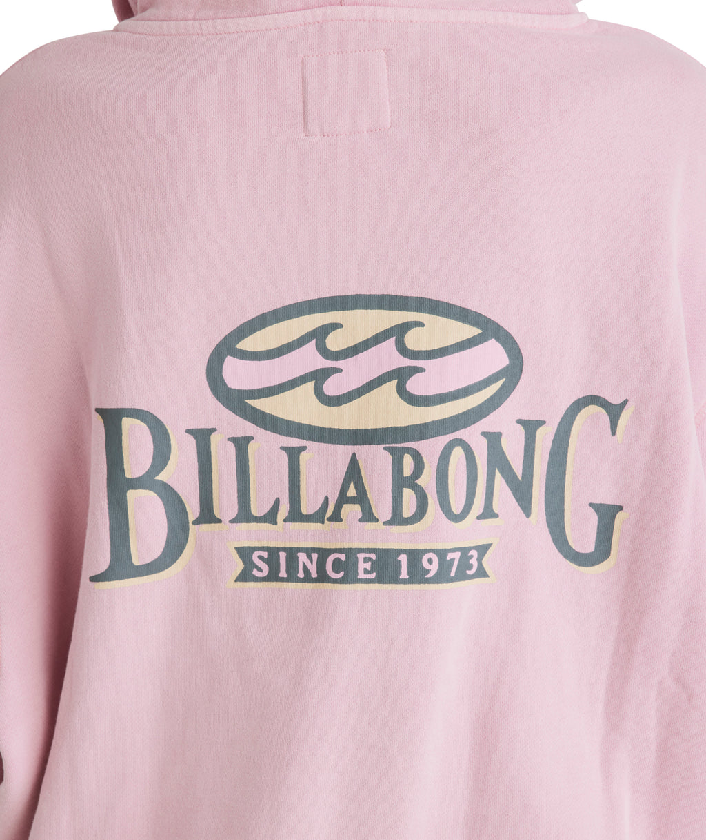 Billabong Beach Tour Hoodie in CHALK PINK
