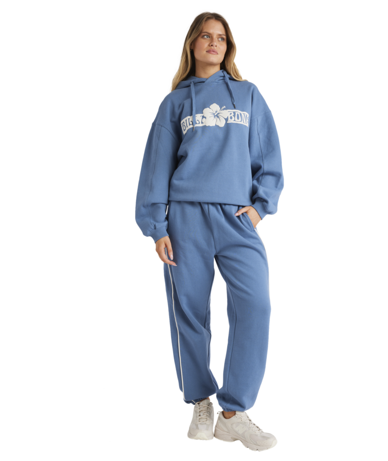 Billabong Surf Kiss Kendall Hoodie in WASHED WATERS