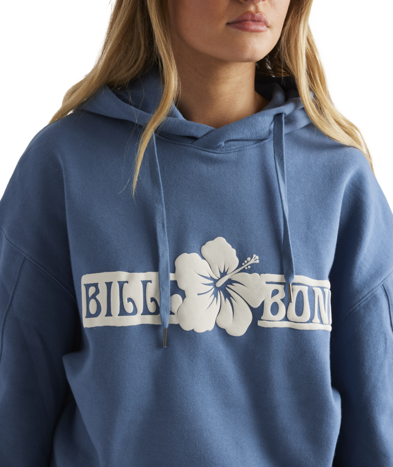 Billabong Surf Kiss Kendall Hoodie in WASHED WATERS