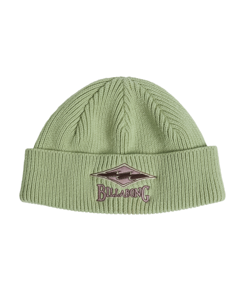 Billabong The Original Vibes Beanie in PISTACHIO
