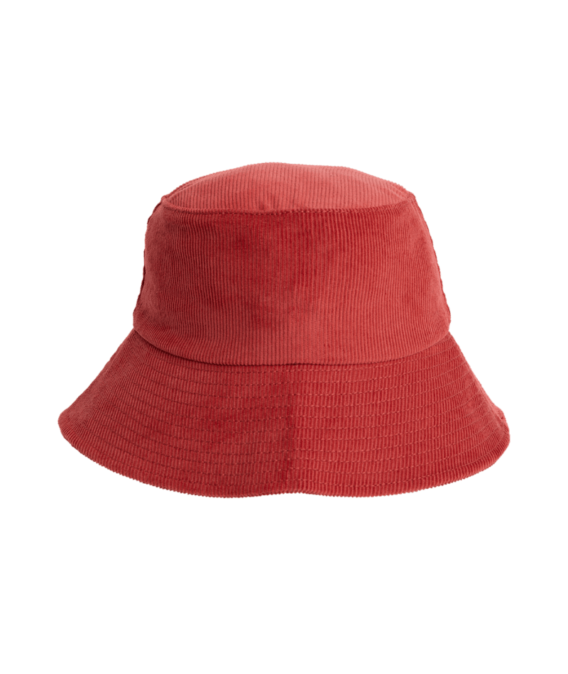 Billabong Living 73 Bucket Hat in RED CRUSH