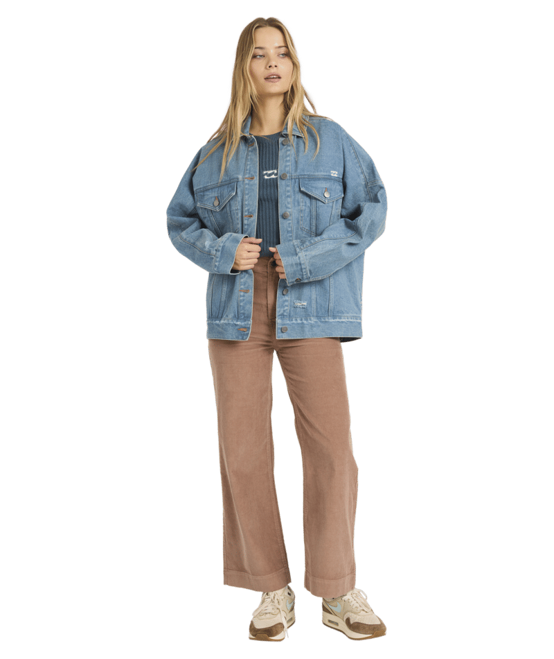 Billabong Cool Times Jacket in SUN FADED INDIGO