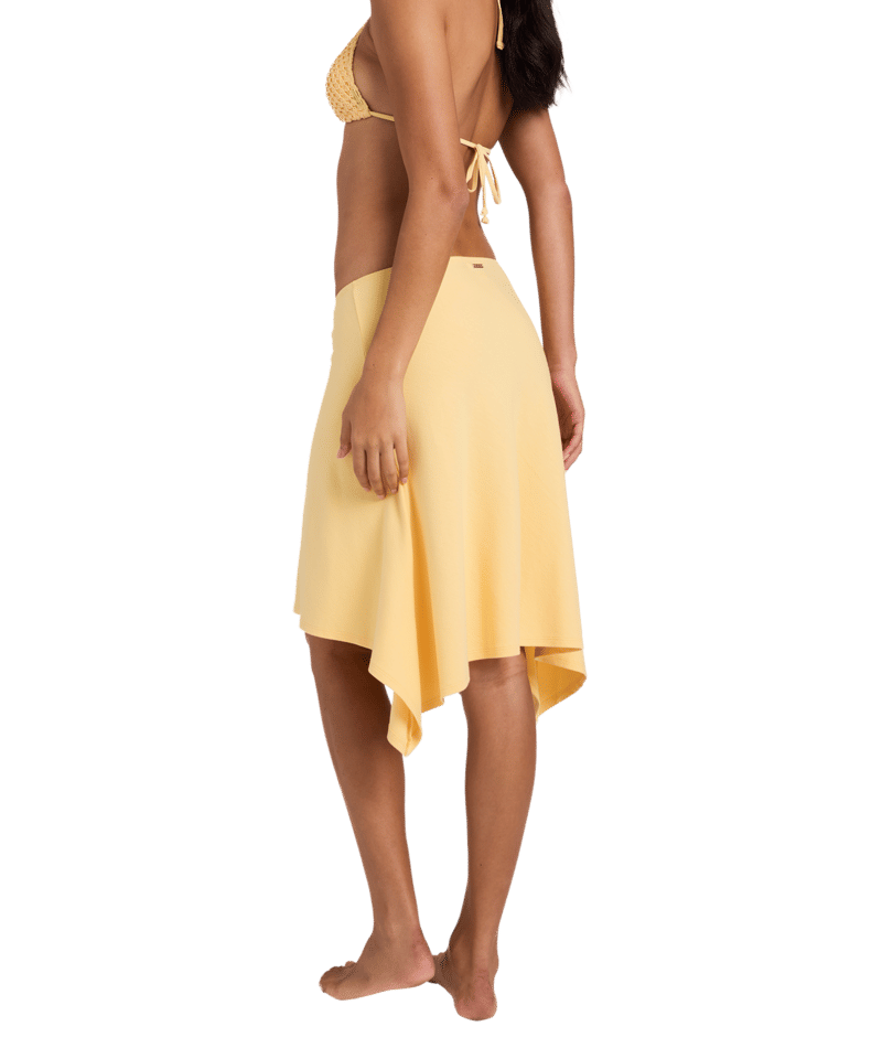 Billabong Sunbeam Jersey Midi Skirt in SUNBEAM