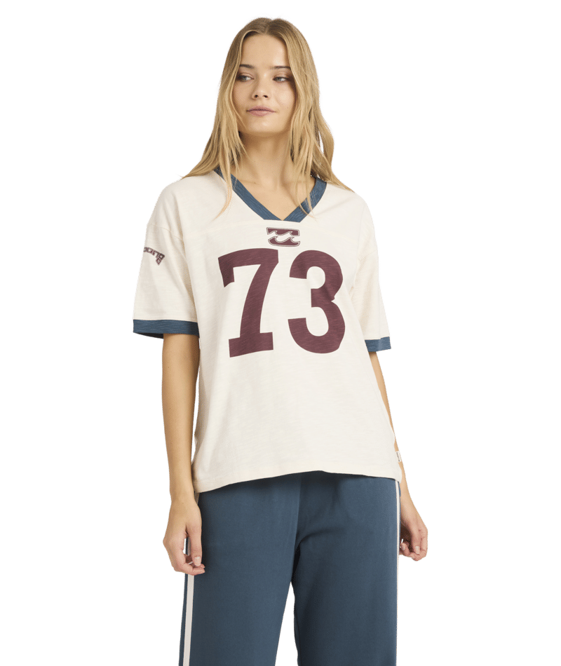 Billabong Since 73 Team Tee in SALT CRYSTAL
