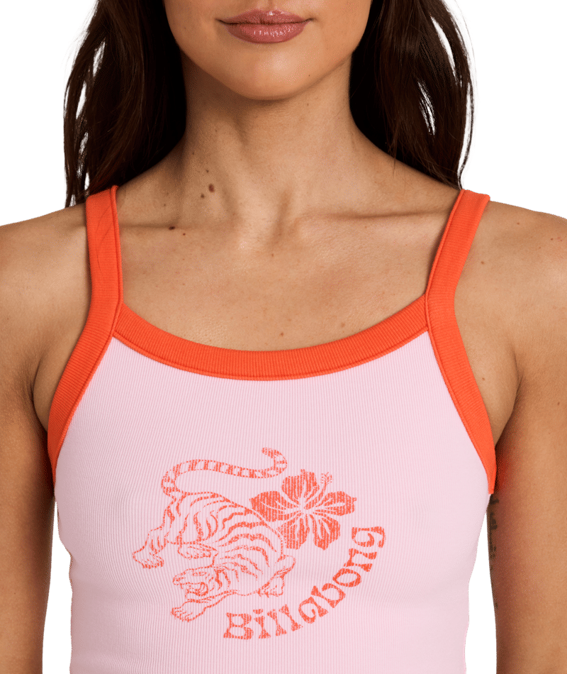 Billabong Wildlight Tank in CANDY PINK