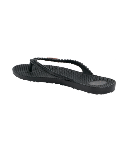 Billabong Kick Back Thong - Solid in BLACK/ROSE