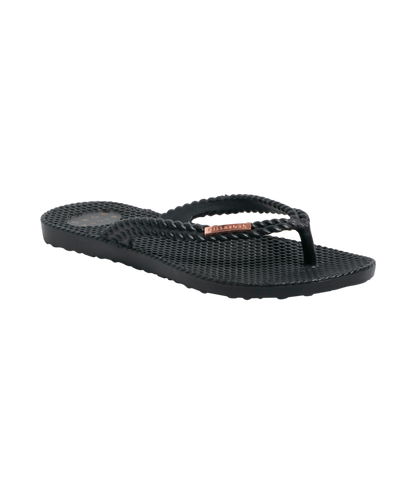 Billabong Kick Back Thong - Solid in BLACK/ROSE