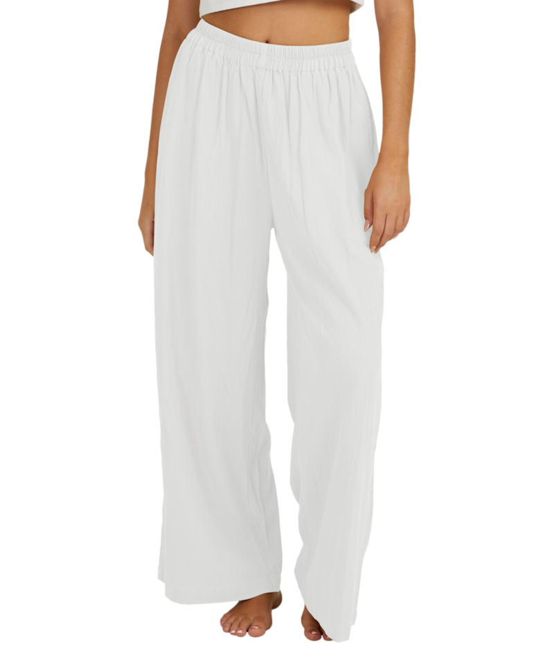 Billabong Follow Me Pant in WHITE