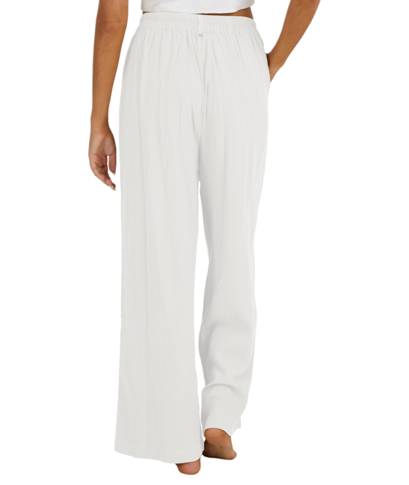 Billabong Follow Me Pant in WHITE