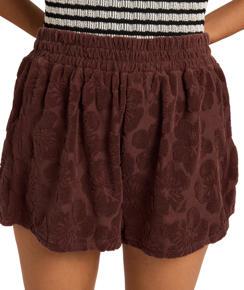 Billabong Holiday Moon Terry Short in TEAK