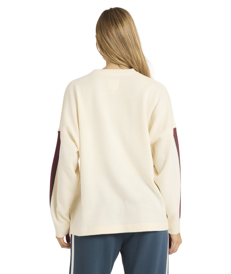 Billabong Endless Ease Sweater in SALT CRYSTAL