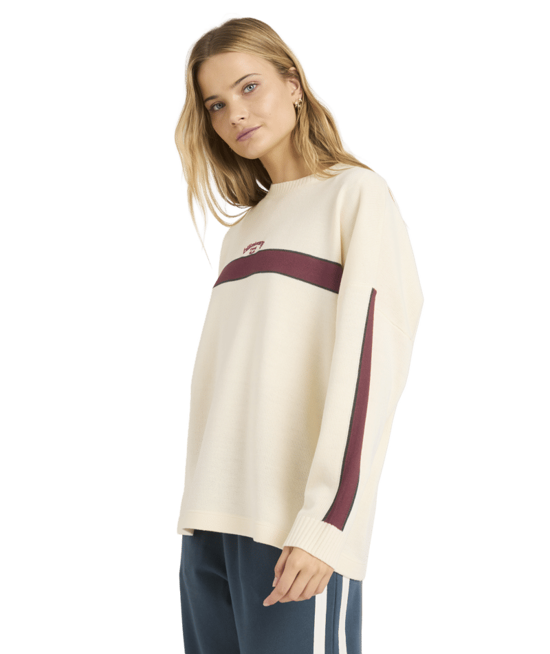Billabong Endless Ease Sweater in SALT CRYSTAL