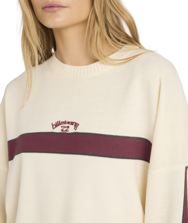 Billabong Endless Ease Sweater in SALT CRYSTAL