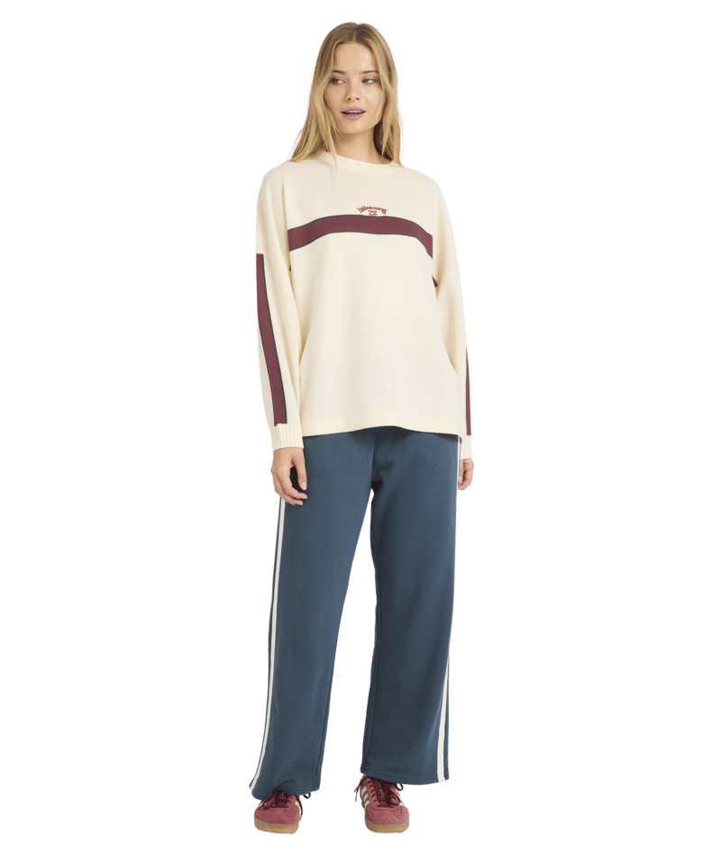 Billabong Endless Ease Sweater in SALT CRYSTAL