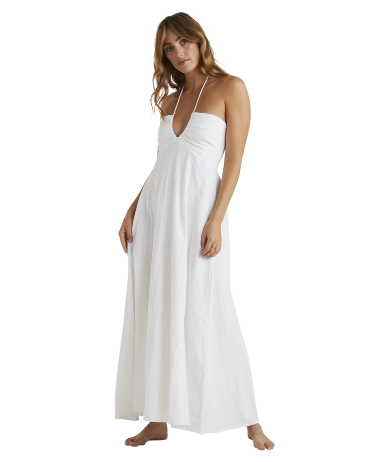 Billabong Sway Away Dress in SALT CRYSTAL