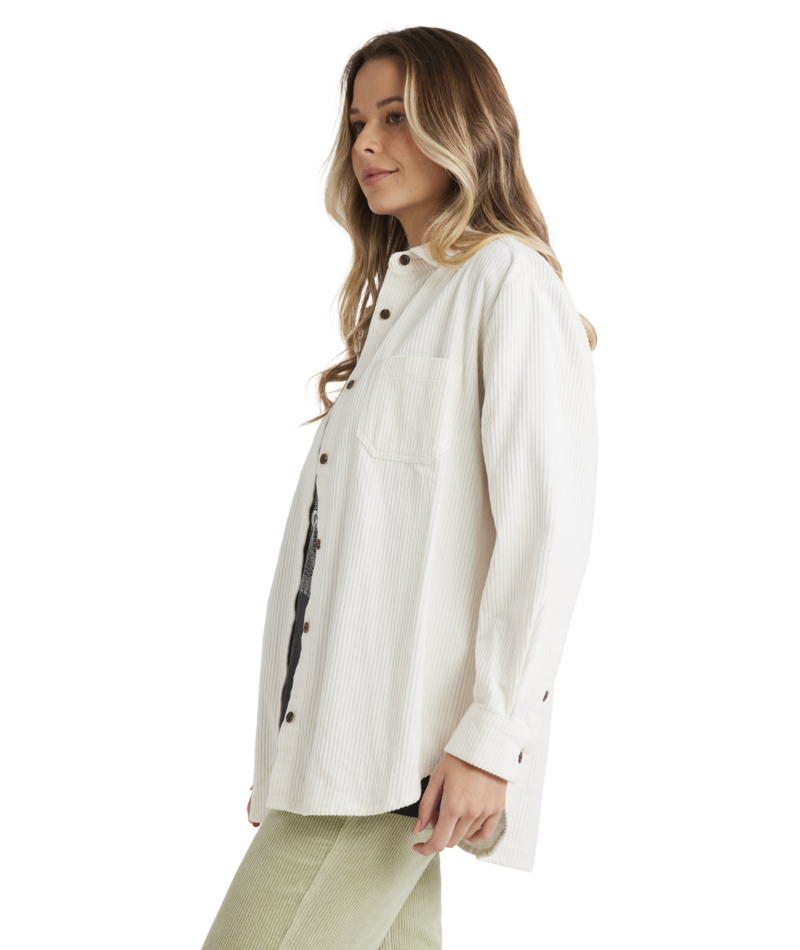 Billabong So Stoked Shirt in SALT CRYSTAL