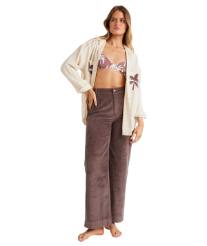 Billabong Sunset Canyon Shirt in WHITECAP